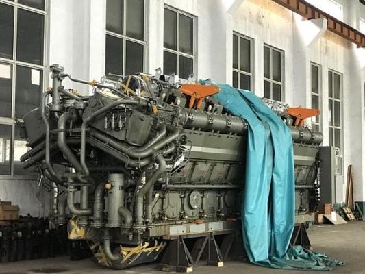 MAN Series HFO Generator Set 50Hz 60Hz Low Maintenance HFO Genset