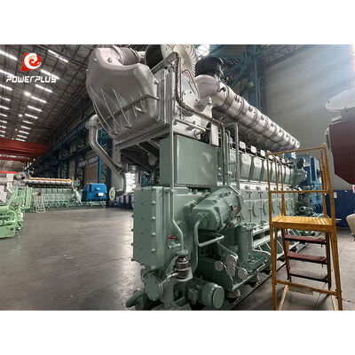 8.73MW Everllence MAN 18V32/40 Heavy Fuel Oil Generator Set HFO Diesel Genset for Industrial Prime Power Generation