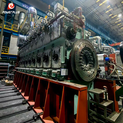 7MW Gas Generator Set Powerplus 18MV320G High Efficiency Industrial Power Generation System for Factory Use